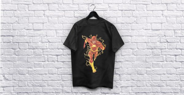 The Flash Black T-Shirt