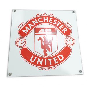 Manchester United acrylic sign