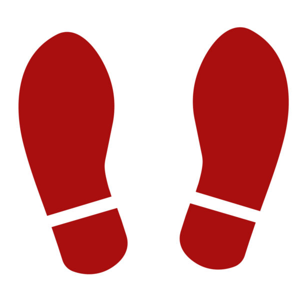 Red Vinyl Feet