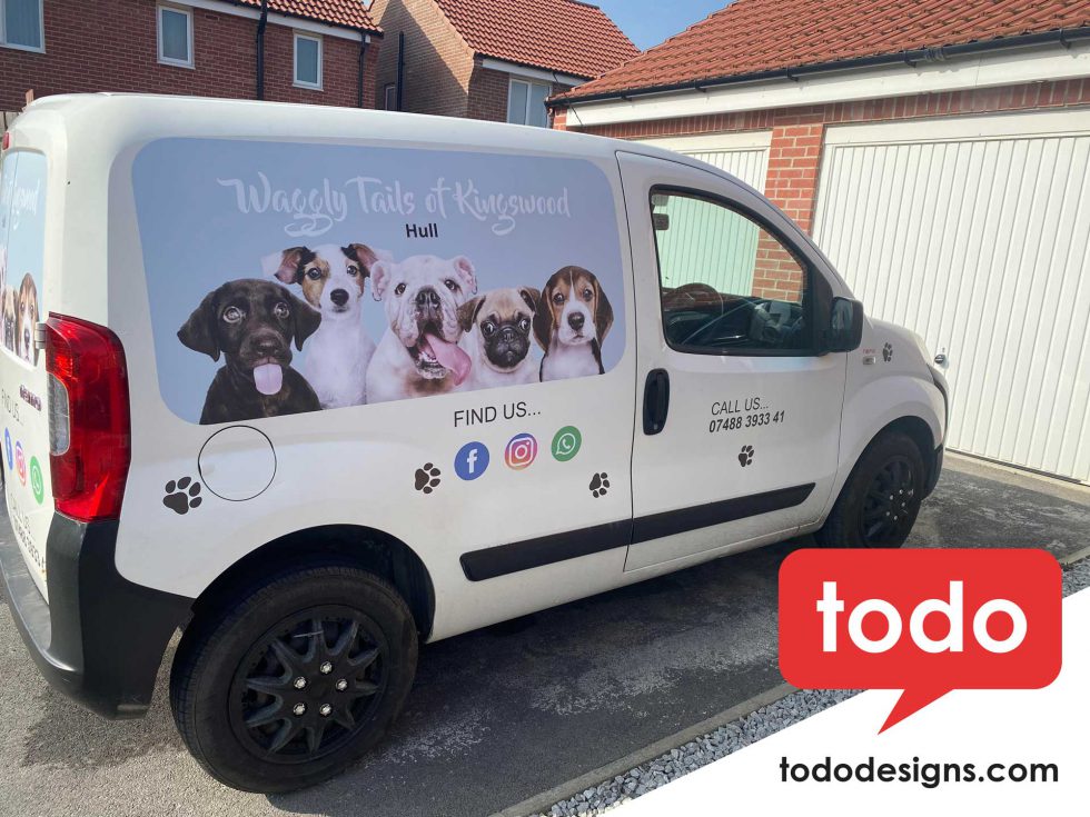 Cottingham, Hull Van Logo Vinyl Decals & Printed Vehicle Graphics Kits Updated To Do Designs