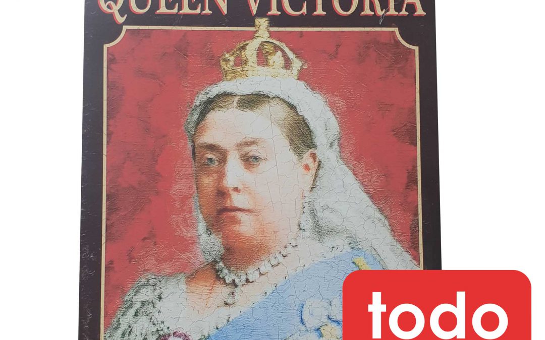 Pub sign – Queen Victoria – Get outta my pub! – A3 size